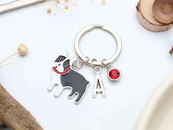 Personalised French Bulldog Keyring, Frenchie, 3 of 8
