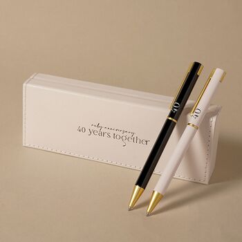 Milestone Anniversary Pen Gift Set, 4 of 11