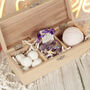 Personalised Birthstone Heart Bath Pamper Gift Set, thumbnail 3 of 11