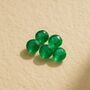 Emerald Solitaire Necklace, thumbnail 4 of 6