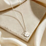 Personalised Four Leaf Clover Charm Necklace, thumbnail 3 of 7