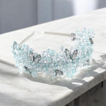 Mint Green Crystal Headband, 4 of 4