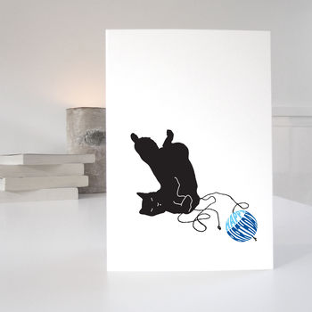 Black Cat Birthday Card, 3 of 3