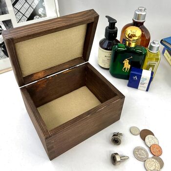 Personalised Letter Wooden Trinket Box, 12 of 12