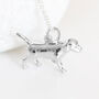 Sterling Silver Labrador Necklace, thumbnail 1 of 11