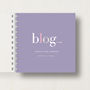 Personalised Blogger's' Small Notebook, thumbnail 7 of 10