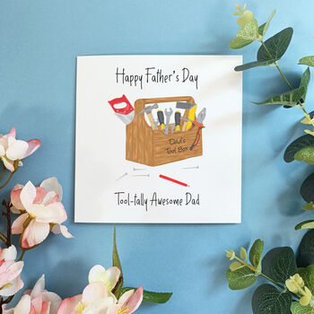Tool Box Father's Day Card | Diy Card, 3 of 6