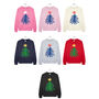 Colourful Christmas Tree Sweatshirt Jumper, thumbnail 3 of 6