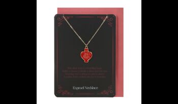 Love Potion Necklace Greetings Card, 3 of 3