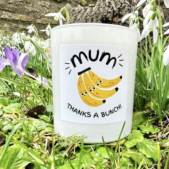 Gift For Mum, Thanks A Bunch Candle, 3 of 8