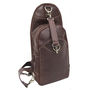 Woman's Leather Backpack Sling Bag, thumbnail 6 of 7
