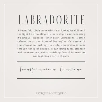 Hammered Gold Labradorite Cube Earrings, 4 of 10