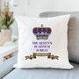 Queen's Platinum Jubilee Cushion, thumbnail 2 of 2