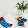 Ethical Organic Cotton Campervan Socks, thumbnail 2 of 4