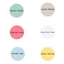 Oval Shaped Face Candle Pastel Maoi Candles, thumbnail 11 of 11
