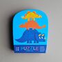 12pc Mini Jigsaw Puzzle Dino Friends, thumbnail 4 of 5