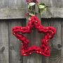 Giant Felted Wool And Wire Star, thumbnail 5 of 12