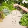 Recycled Iron Heart And Bells Wind Chime, thumbnail 1 of 5