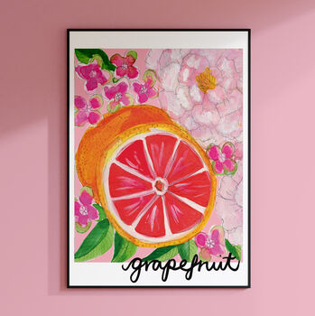 Grapefruit Kitchen Print, 6 of 10