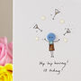 Personalised Handmade Button Juggler Birthday Card, thumbnail 7 of 12