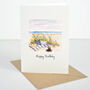 Personalised Beach Seascape Card, thumbnail 2 of 5