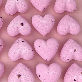 Happy Birthday Rose Heart Luxury Bath Bomb, 3 of 5