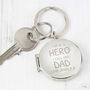 Personalised 'I Have A Hero' Photo Keyring, thumbnail 2 of 7