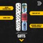 Mixed Alcohol Free Craft Beer Tube Gift Set Three Pack Brewdog, Moritz And Smashed, thumbnail 2 of 3