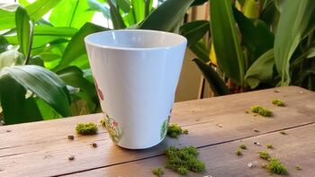 Happy Retirement Plant Pot – Let Your New Life Bloom – Ceramic Planter Gift, 5 of 6