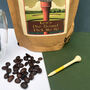 Personaslied Coffee Beans Golf Gift, thumbnail 3 of 5