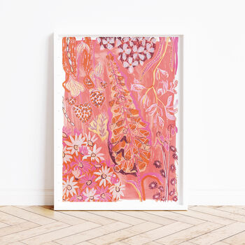 Pink Floral Print Set, 7 of 8