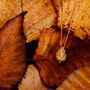 Baby Pine Cone Necklace Gold/Silver, thumbnail 5 of 11
