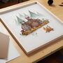 Woodland Bear Family Camping Trio, thumbnail 4 of 4