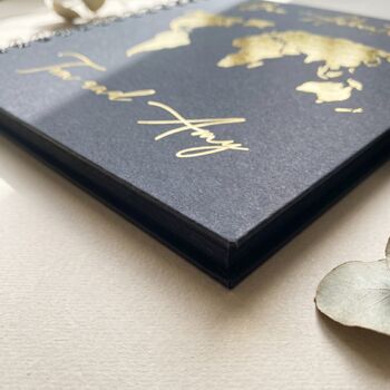 Personalised Travel Scrapbook Anniversary Gift Album, 5 of 12