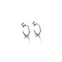 The Hive Hoops In Steling Silver And Gold Plated, thumbnail 1 of 7