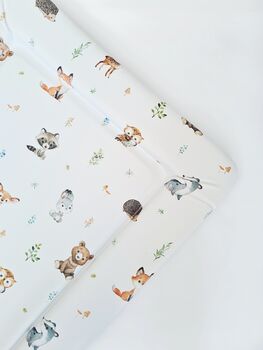 Woodland Animals Baby Changing Mat, 2 of 4