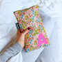 Floral Liberty Cute Personalised Hot Water Bottle, thumbnail 1 of 1