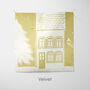 Personalised Christmas Cushion Gold House, thumbnail 6 of 6
