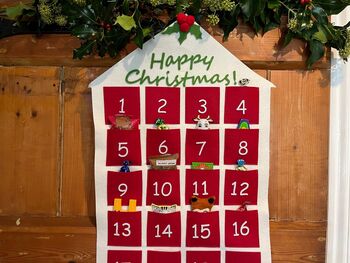 Personalised Felt Advent Calendar, 2 of 3