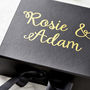 Personalised Decorative Couple's Keepsake Box, thumbnail 4 of 4