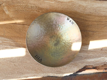Personalised Bronze Decorative Bowl, Medium, 2 of 11