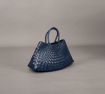 Hand Woven Top Handle Tote, 12 of 12