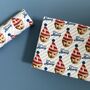 Personalised Party Hat Photo Wrapping Paper, thumbnail 2 of 4