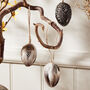 Set Of Three Hanging Eggs With Feathers, thumbnail 1 of 6