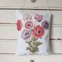 Anemone Flower Print Lavender Sachet Decoration, thumbnail 8 of 8