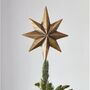 Star Tree Topper In Gold Large, thumbnail 1 of 2