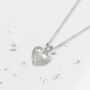 Small Personalised Ashes Heart Memorial Pendant, thumbnail 1 of 12
