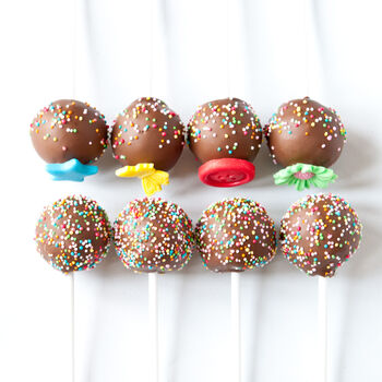 Gift Box Of Eight Kids' Party Cake Pops, 2 of 4