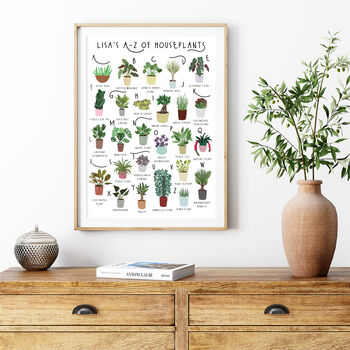 The A To Z Of Houseplants Print, 4 of 6