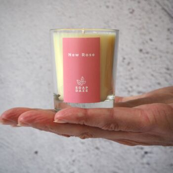 New Rose Boxed Votive Candle, 3 of 3